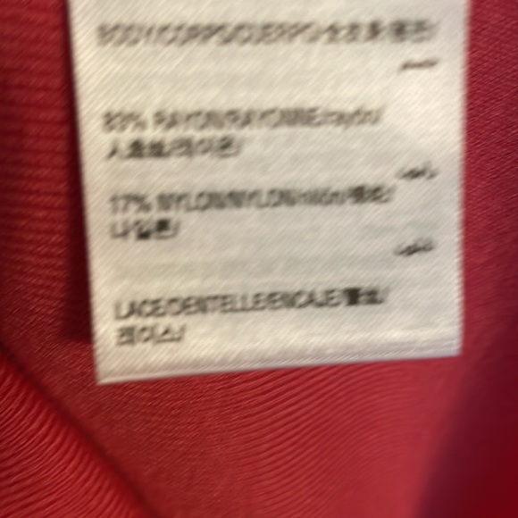 INC knit top with embroidered sleeves. NWT - Picture 4 of 5